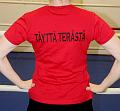 T-paita logolla, punainen_taka, 10 €